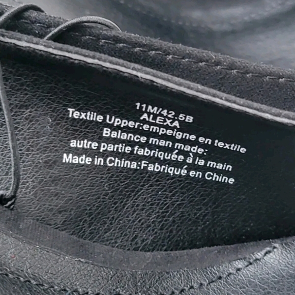 Marc NewYork Alexa Black Pointed Toe Pumps Clear Heels Size-11 - Picture 7 of 7